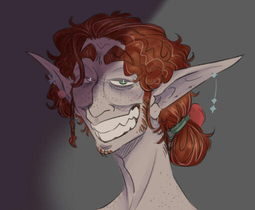 Rendered Bust