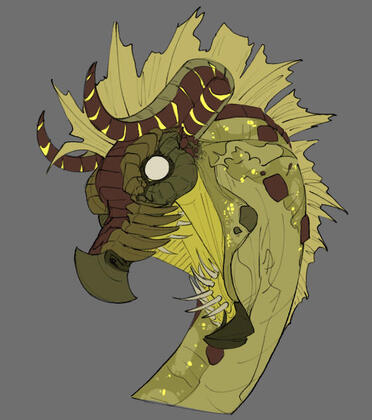 Flat Colour Bust